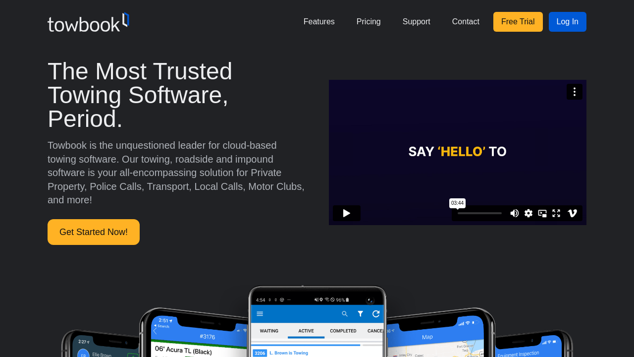 Towbook Management Software